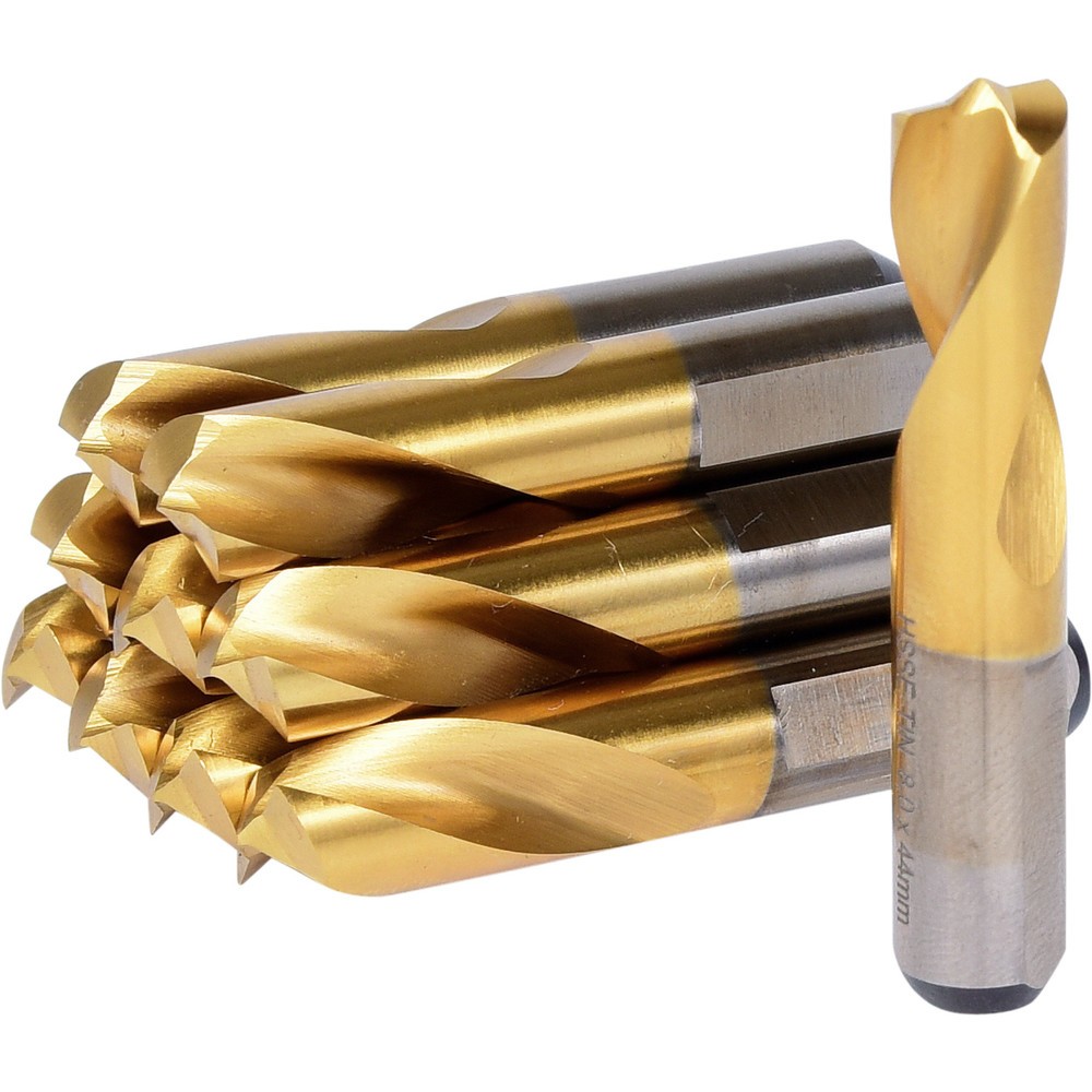 Produktabbildung Nr. 1: KS TOOLS HSSE-TiN Schweißpunkt-Bohrer, Ø 8mm, 10er Pack