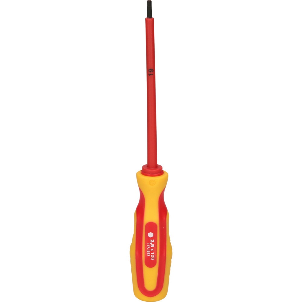 Produktabbildung Nr. 5: KS TOOLS Innensechskant-Schraubendreher mit Schutzisolierung, 2,5mm