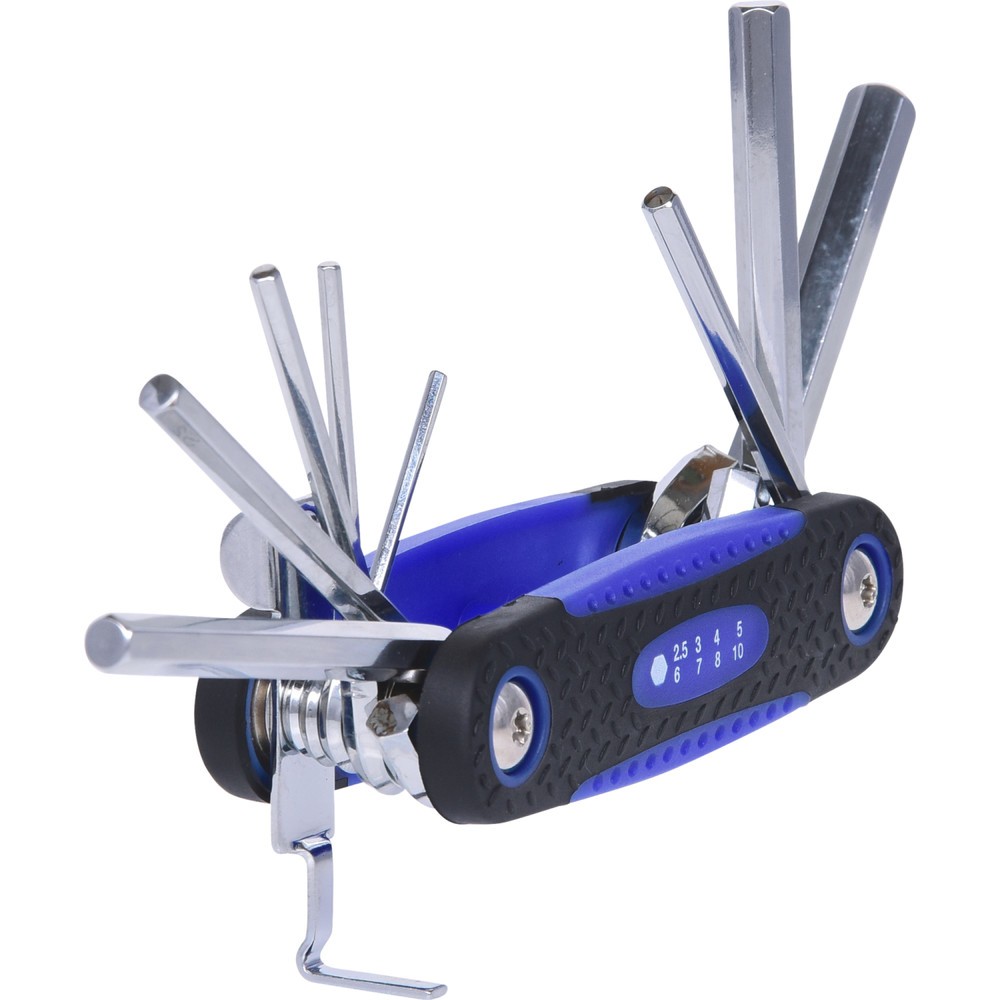 Produktabbildung Nr. 6: KS TOOLS Innensechskant-Winkelstiftschlüssel-Klapphalter,8-tlg