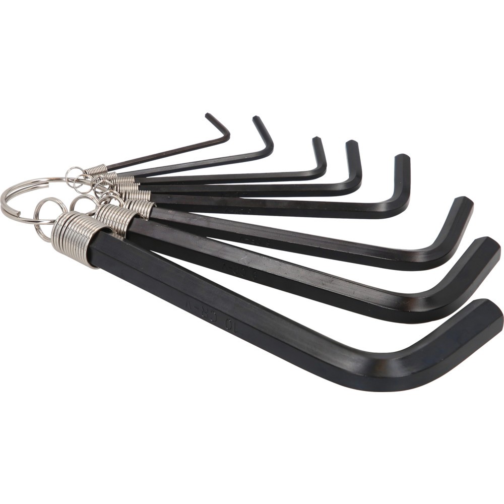 Produktabbildung Nr. 6: KS TOOLS Innensechskant-Winkelstiftschlüssel-Satz am Ring, 8-tlg2-10mm