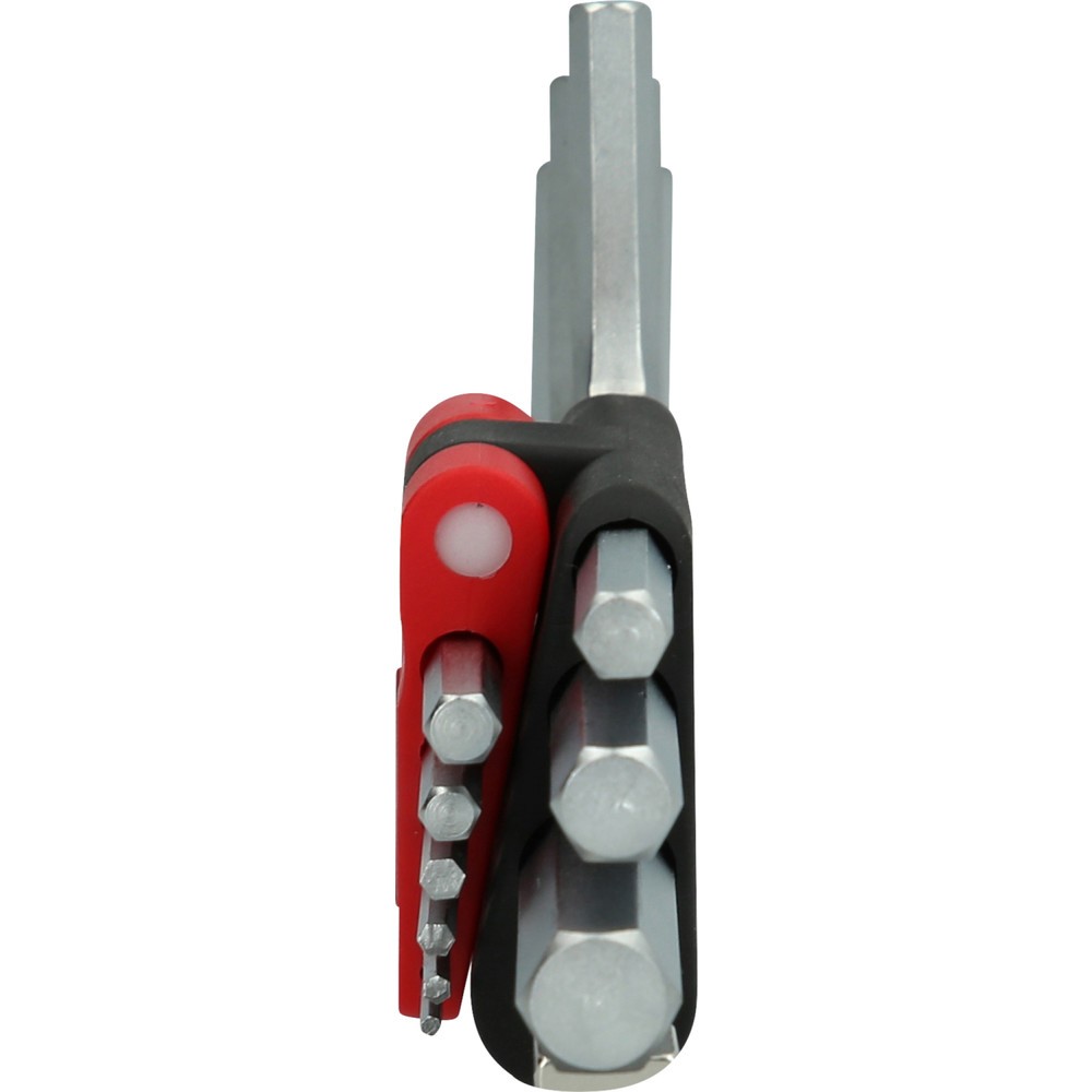 Produktabbildung Nr. 3: KS TOOLS Innensechskant-Winkelstiftschlüssel-Satz, im Klapphalter,9-tlg1,5-10mm