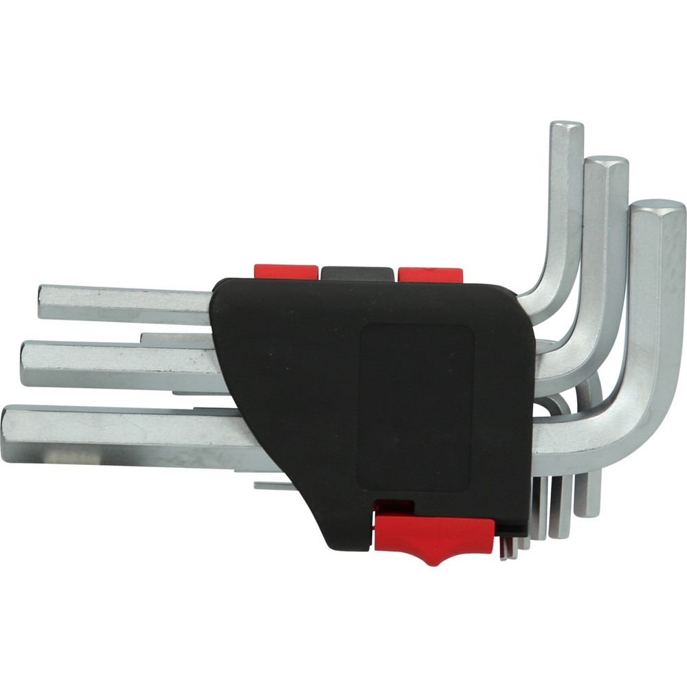 Produktabbildung Nr. 4: KS TOOLS Innensechskant-Winkelstiftschlüssel-Satz, im Klapphalter,9-tlg1,5-10mm