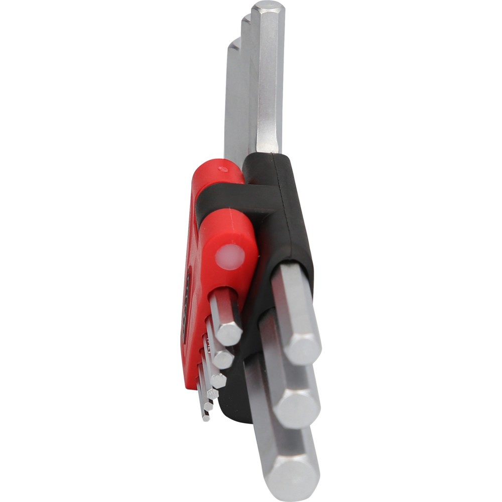 Produktabbildung Nr. 3: KS TOOLS Innensechskant-Winkelstiftschlüssel-Satz, im Klapphalter,9-tlg1/16"-3/8"