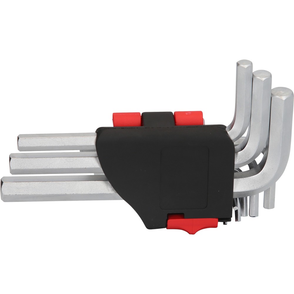 Produktabbildung Nr. 4: KS TOOLS Innensechskant-Winkelstiftschlüssel-Satz, im Klapphalter,9-tlg1/16"-3/8"