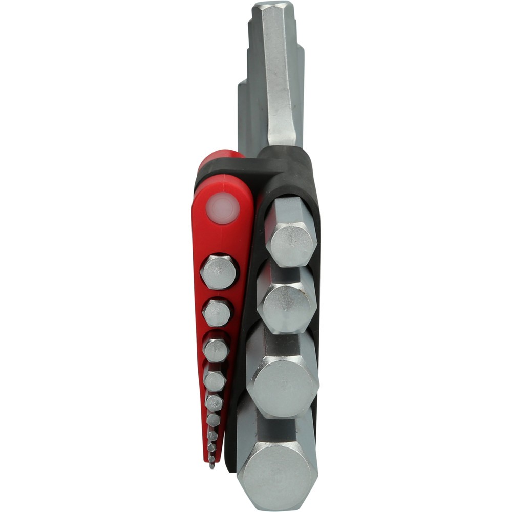 Produktabbildung Nr. 3: KS TOOLS Innensechskant-Winkelstiftschlüssel-Satz, im Klapphalter,14-tlg1,5-19mm