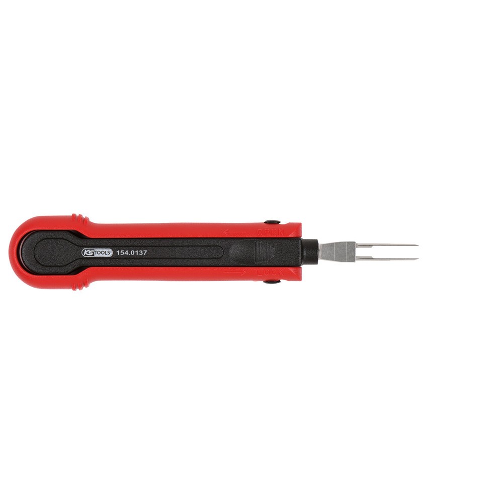 Produktabbildung: KS TOOLS Kabel-Entriegelungswerkzeug für Flachsteckhülsen 14,5mm