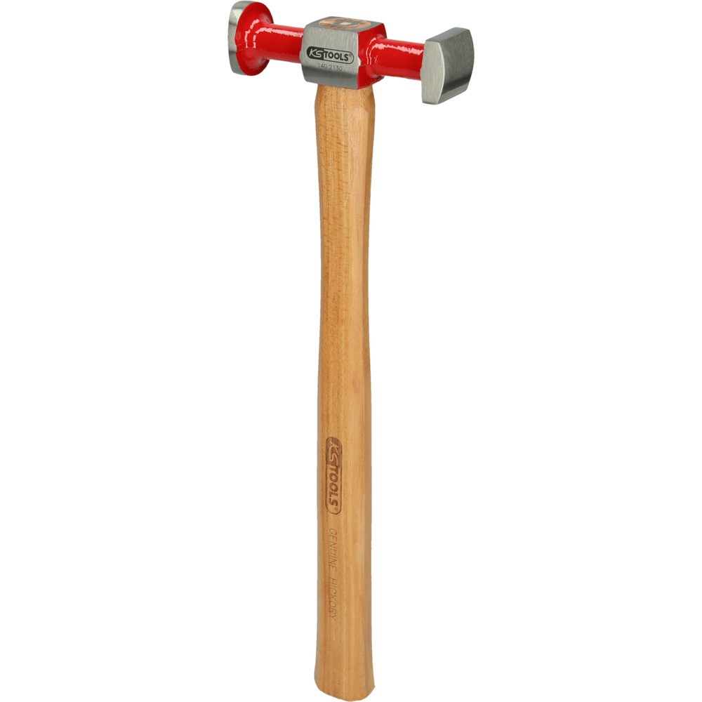 Produktabbildung Nr. 3: KS TOOLS Karosserie-Wölbungshammer, rund/eckig, 325mm