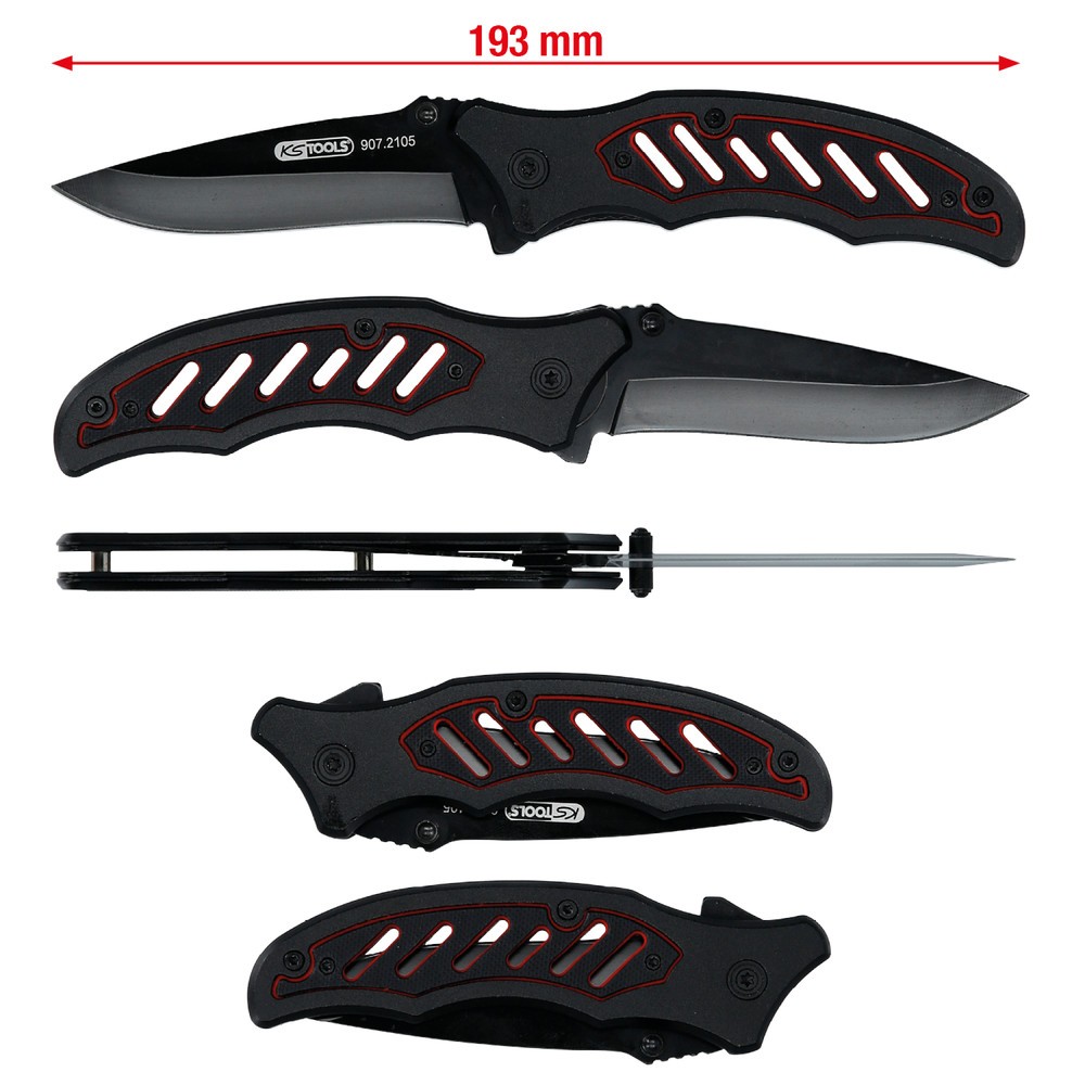 Produktabbildung Nr. 5: KS TOOLS Klappmesser mit Arretierung, 25 mm