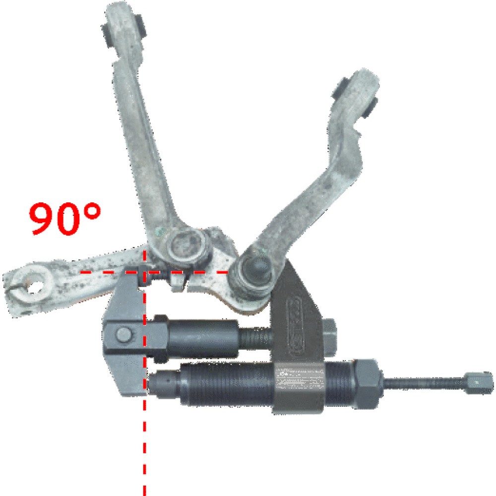 Produktabbildung Nr. 2: KS TOOLS Klemmschrauben-Ausdrücker mit Hydraulikspindel