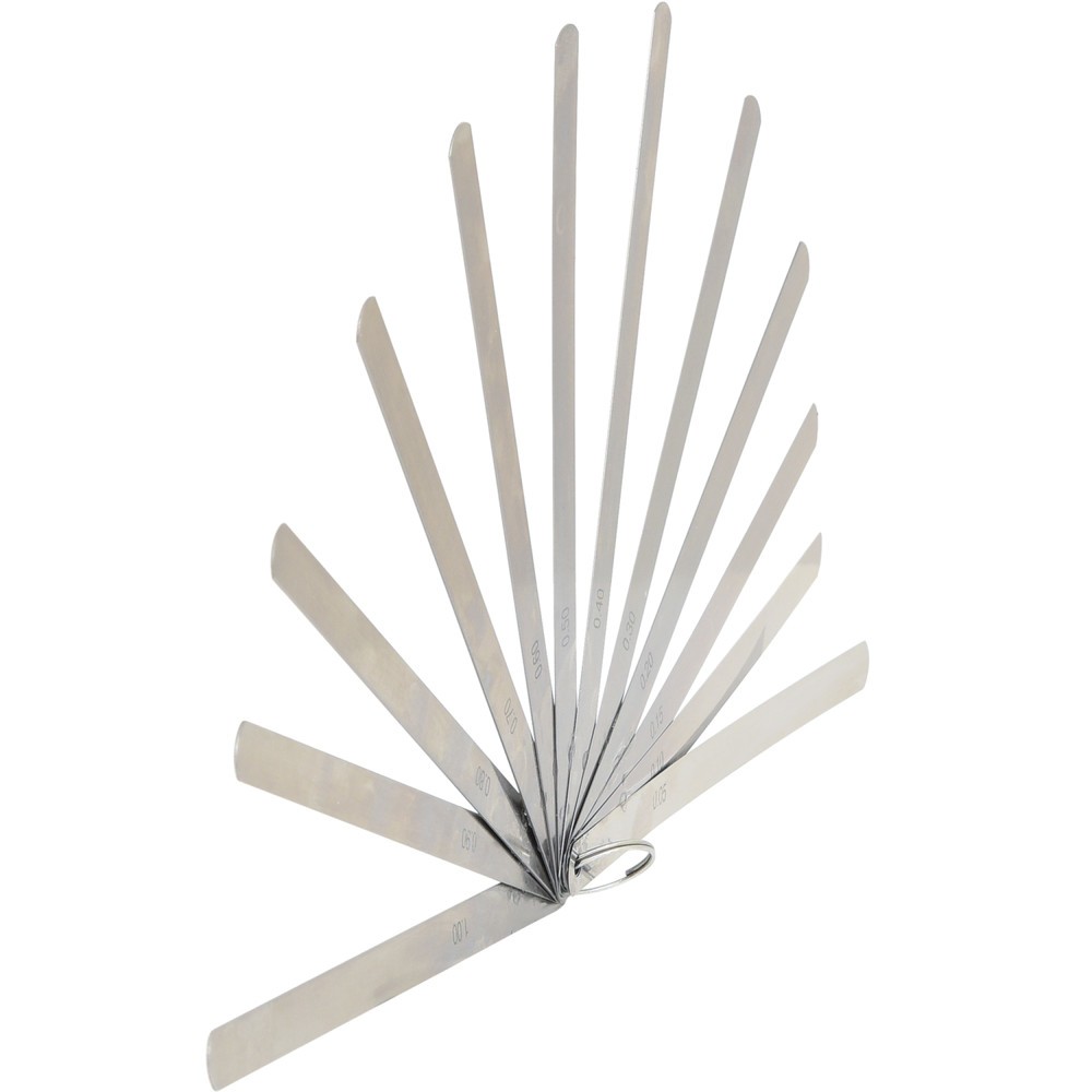 Produktabbildung Nr. 5: KS TOOLS Kolbenspiellehre, 13 Blatt, 0,05-1mm, 200mm lang