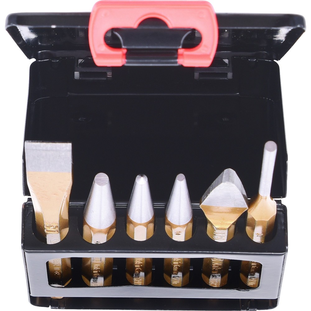 Produktabbildung Nr. 5: KS TOOLS Kombi-Werkzeugsatz, 6-tlg in Blechklappkassette