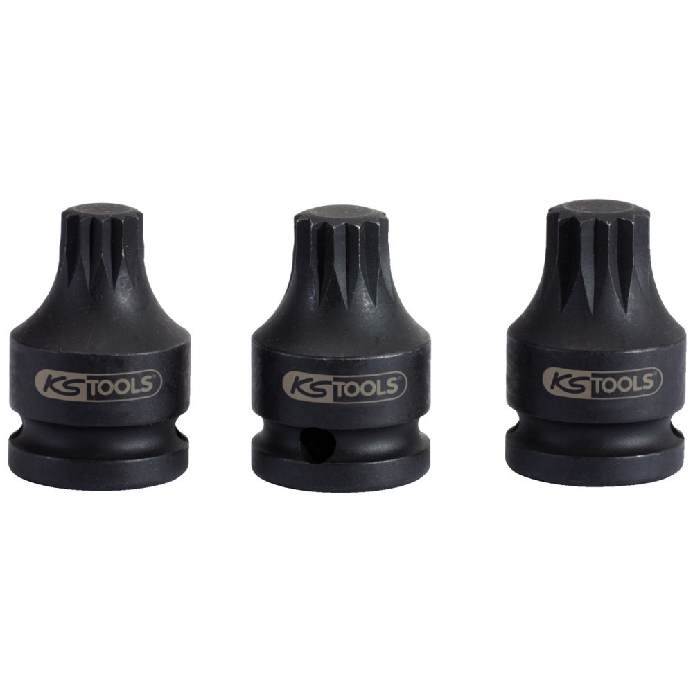 Produktabbildung: KS TOOLS 1/2" Kraft-Bit-Stecknuss XZN,kurz,M16