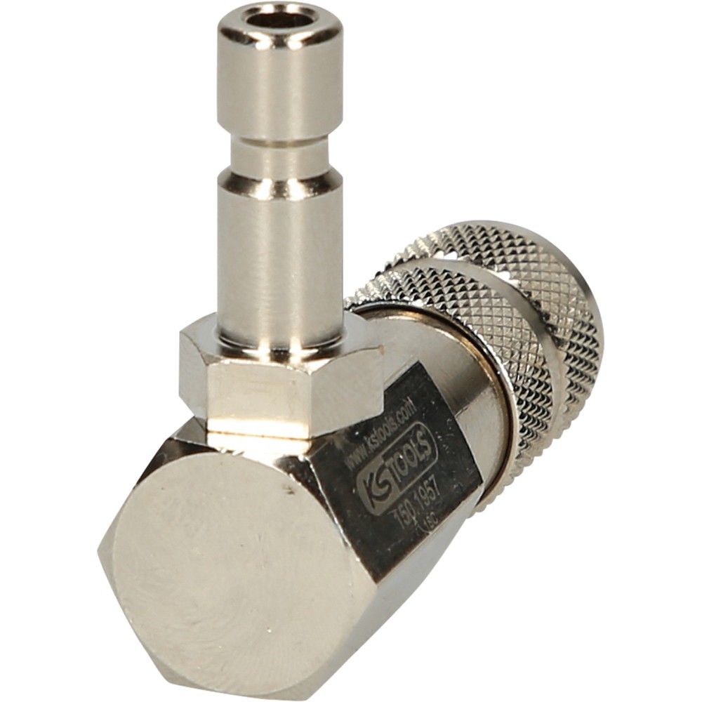 Produktabbildung Nr. 4: KS TOOLS Kühlsystem-Bajonettadapter, 90° abgewinkelt