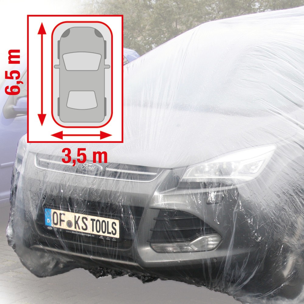 Produktabbildung Nr. 2: KS TOOLS Kunststoffgarage, transparent, 6,5 x 3,5 m