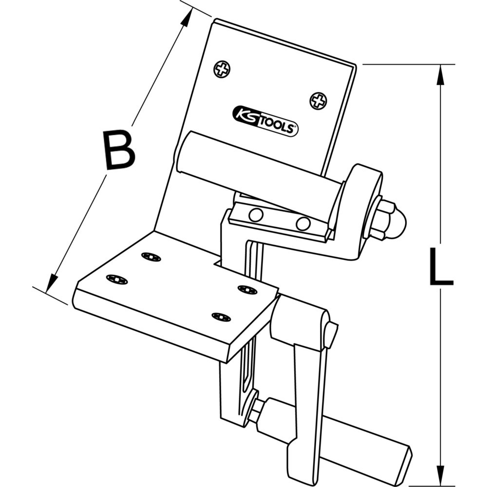 Produktabbildung Nr. 3: KS TOOLS Kunststoffrohr-Anfasgerät Ø 25-120mm, 176mm