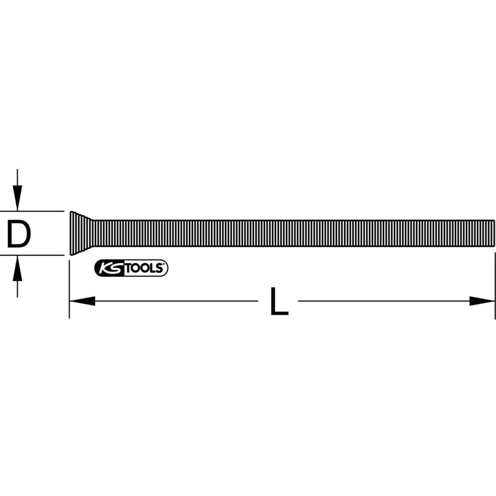 Produktabbildung Nr. 2: KS TOOLS Kupferrohr-Außenbiegefeder, 3/8"