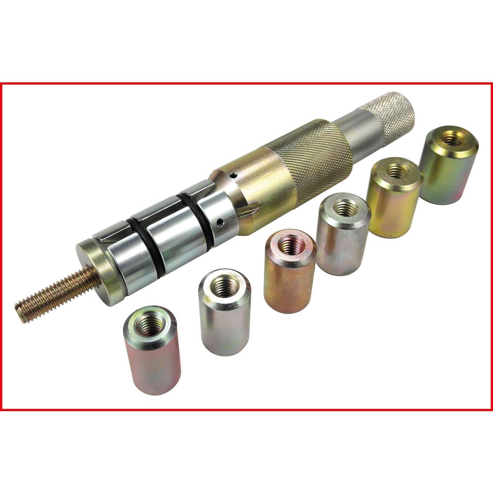 Produktabbildung Nr. 2: KS TOOLS Kupplungs-Zentrier-Werkzeug-Satz Ø 23,0 - 35,0 mm mit Zentrierhülsen für Renault, 9-tlg