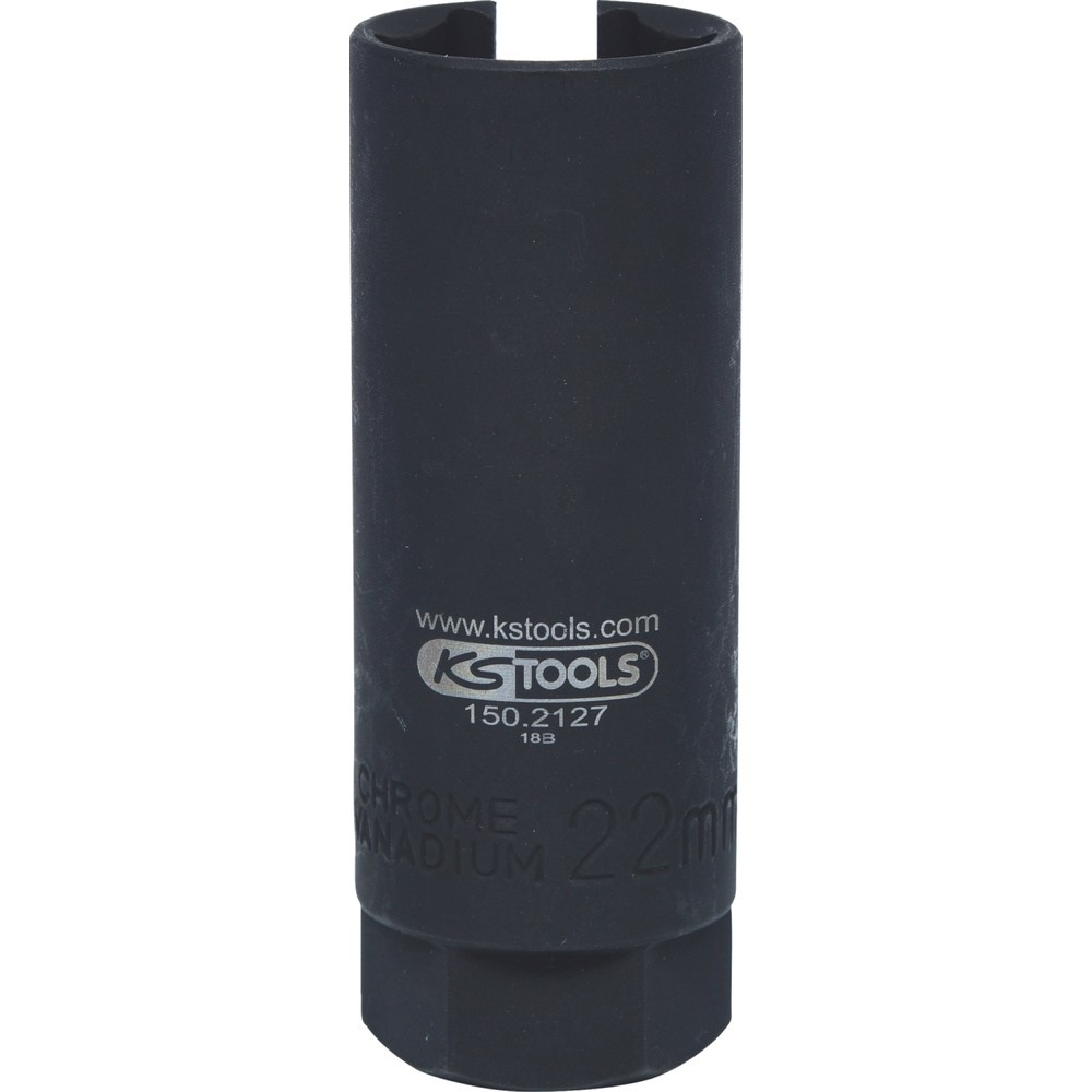 Produktabbildung Nr. 6: KS TOOLS 3/8'' Lambdasonden Stecknuss, tief, geschlitzt, 22mm