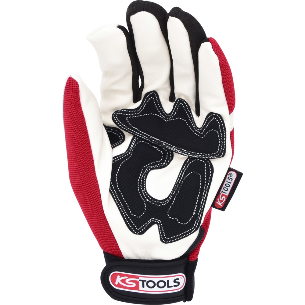 Produktabbildung Nr. 7: KS TOOLS Leder-Mechaniker-Handschuh, Vibrationsgedämmt, 11