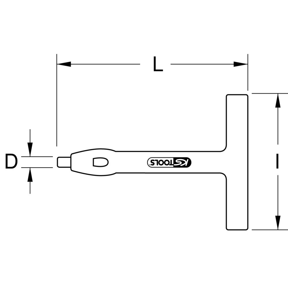 Produktabbildung Nr. 3: KS TOOLS Locheisen mit Schutzisolierung, 100mm