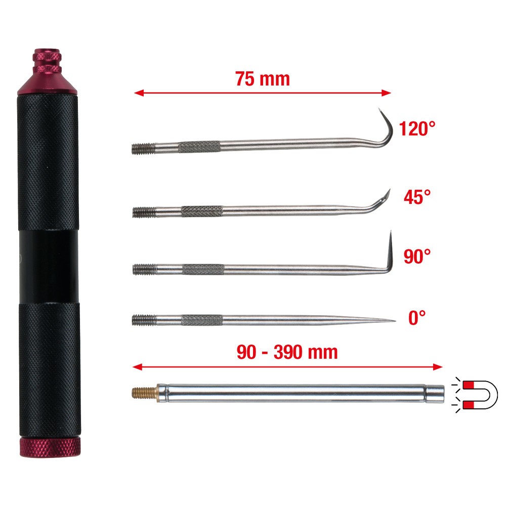 Produktabbildung Nr. 6: KS TOOLS Magnet- und Hakenwerkzeug, 6-tlg