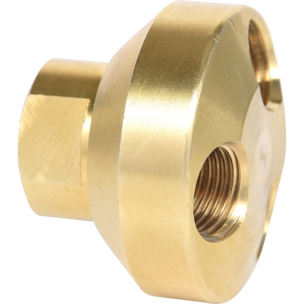 Produktabbildung Nr. 4: KS TOOLS 1/4" Messing-Druckluft 3-fach Verteiler, 41mm
