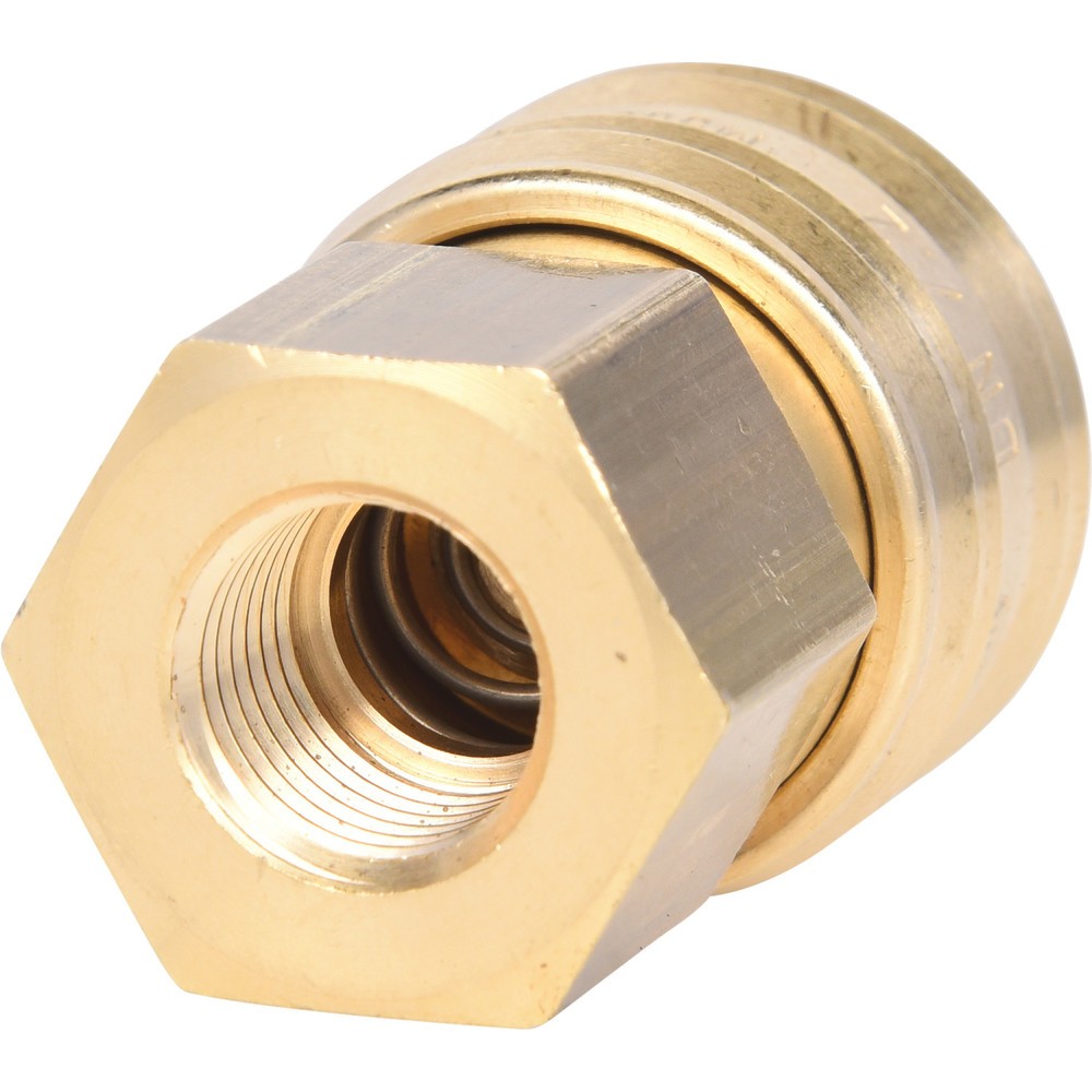 Produktabbildung Nr. 1: KS TOOLS Messing-Kupplung mit Innengewinde, G1/4"IG