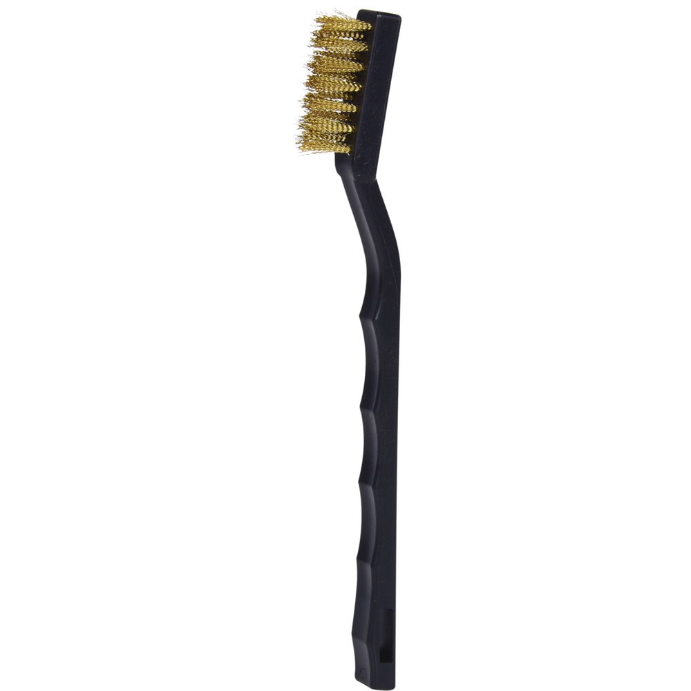 Produktabbildung: KS TOOLS Messingdraht Zündkerzen-Drahtbürste-2-reihig, 170mm