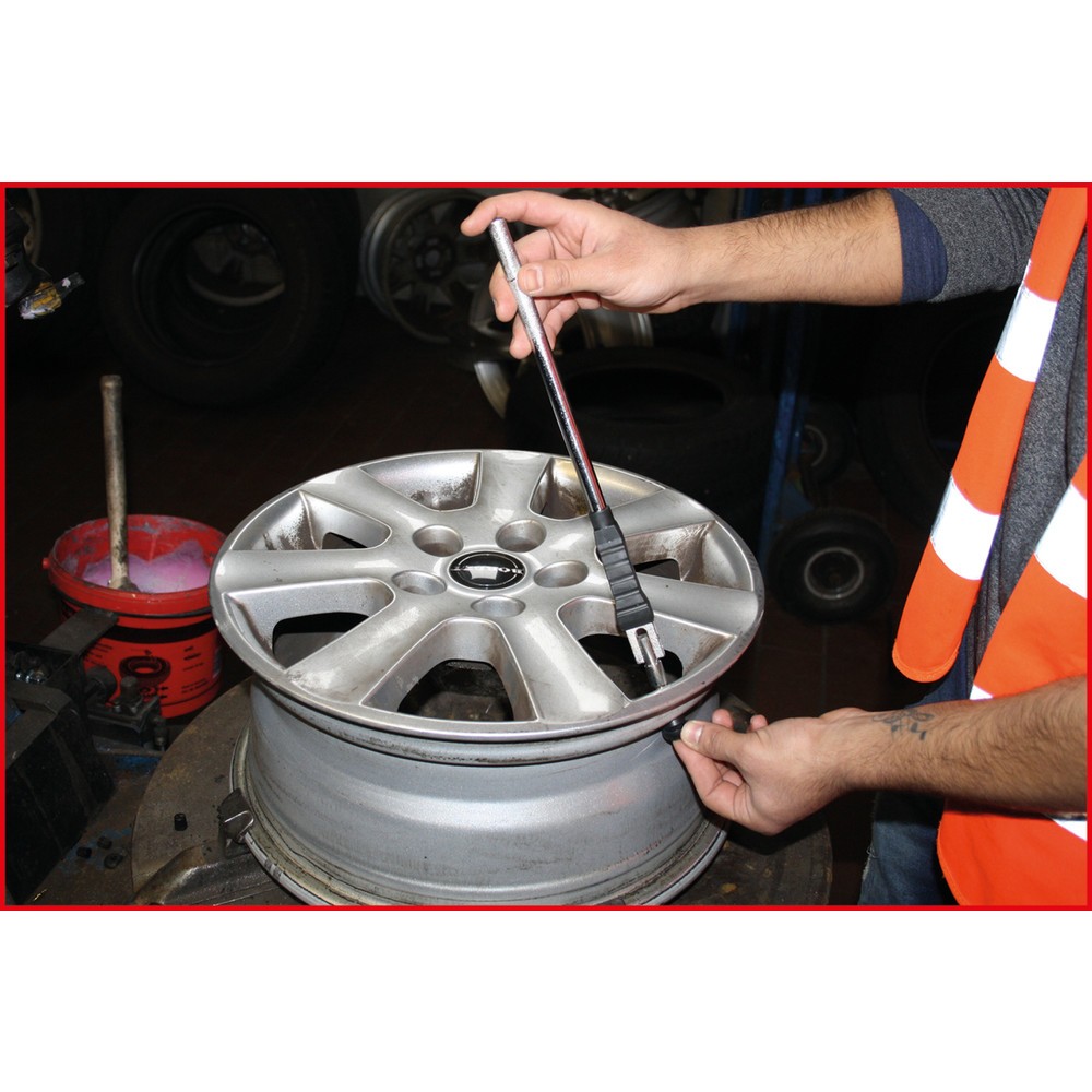 Produktabbildung Nr. 2: KS TOOLS Metall-Reifen-Ventilhebel, 330mm