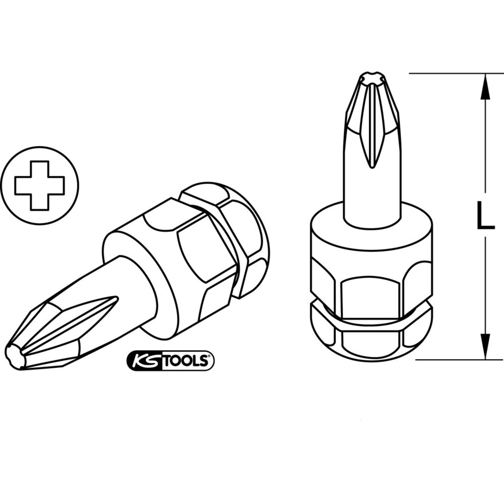Produktabbildung Nr. 2: KS TOOLS Micro Bit, PH1