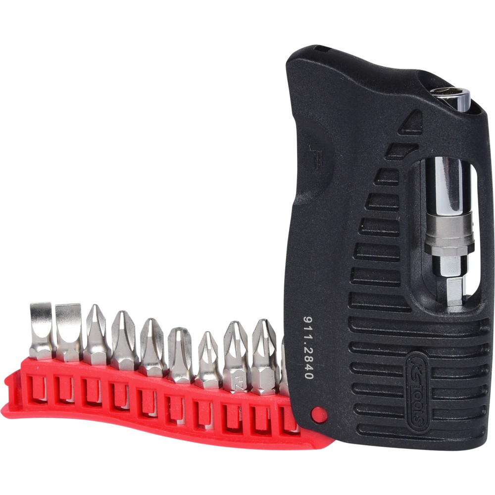 Produktabbildung Nr. 7: KS TOOLS 1/4" Mini-Bit-Etui, 11-tlg Schlitz, PH, PZ