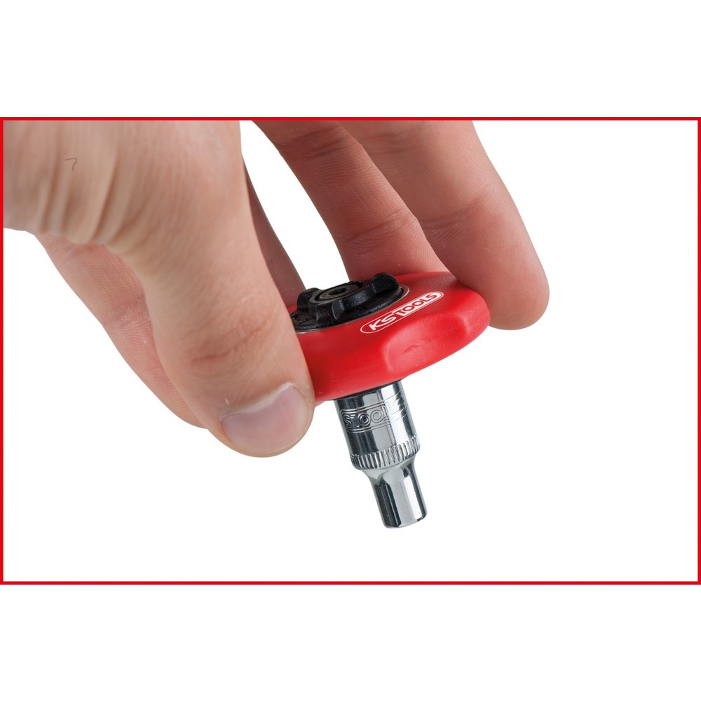 Produktabbildung Nr. 2: KS TOOLS Mini-Hand-Umschaltknarren-Satz, 3-tlg,1/4"+3/8"+1/2"