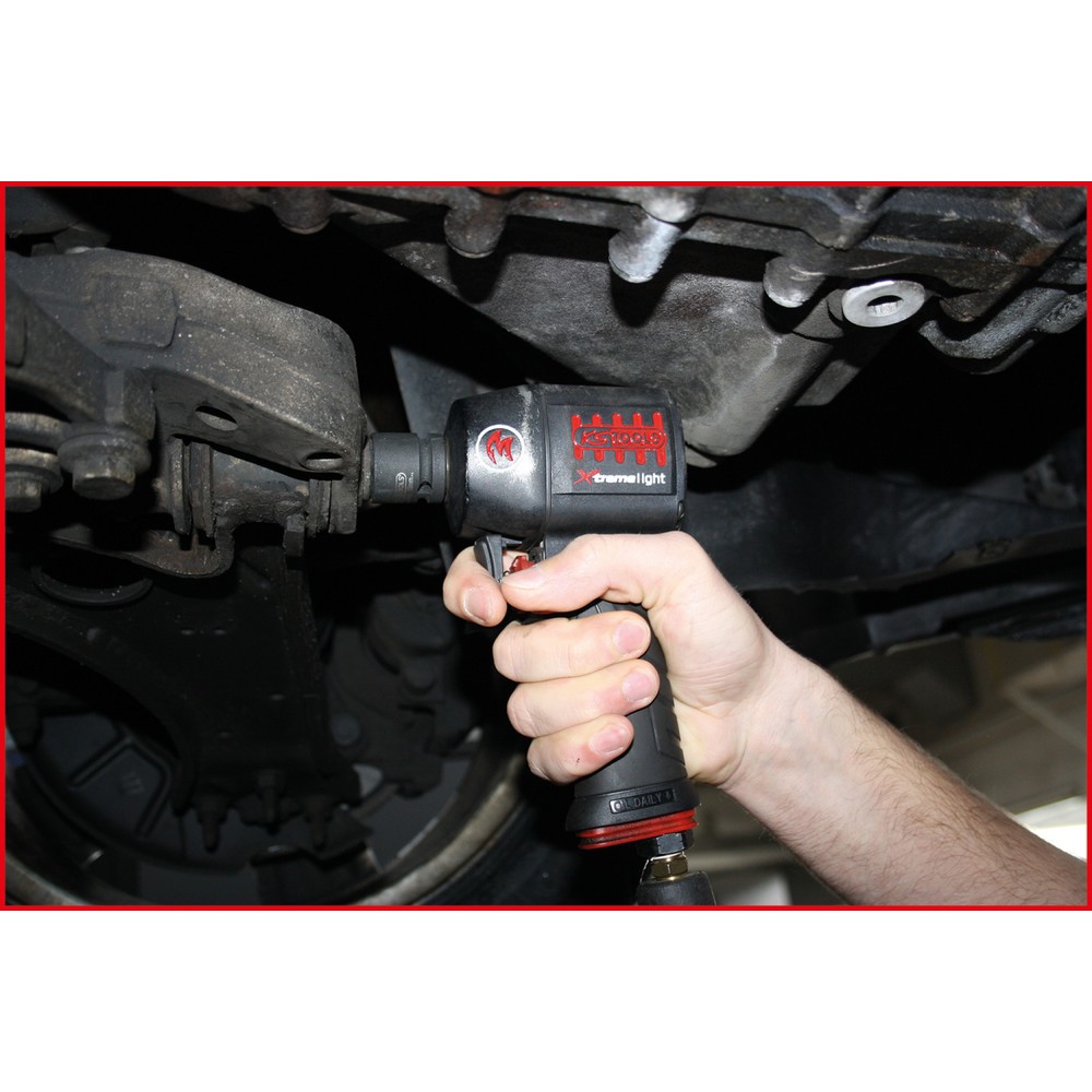 Produktabbildung Nr. 4: KS TOOLS 3/8" miniMONSTER Xtremelight Hochleistungs-Druckluft-Schlagschrauber 1.390 Nm