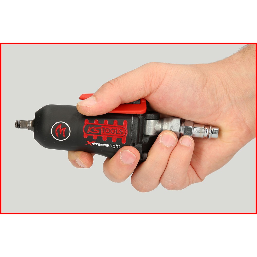 Produktabbildung Nr. 4: KS TOOLS 1/4" MONSTER Xtremelight Mini-Druckluft-Schlagschrauber mit Umschaltwippe, 108Nm