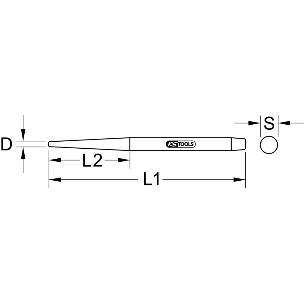 Produktabbildung: KS TOOLS Montiereisen, 500mm
