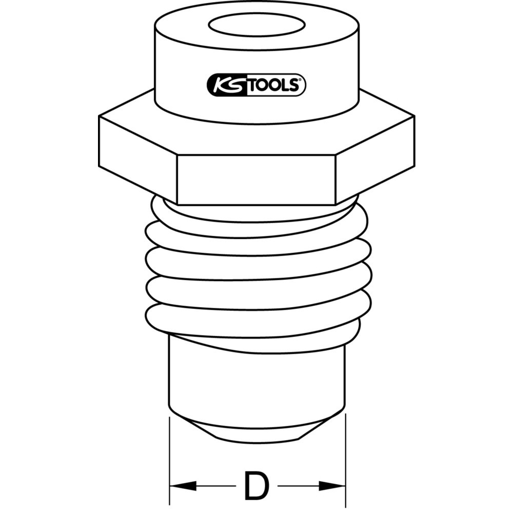 Produktabbildung Nr. 2: KS TOOLS Mundstücke für Nietzangen, 2,4mm