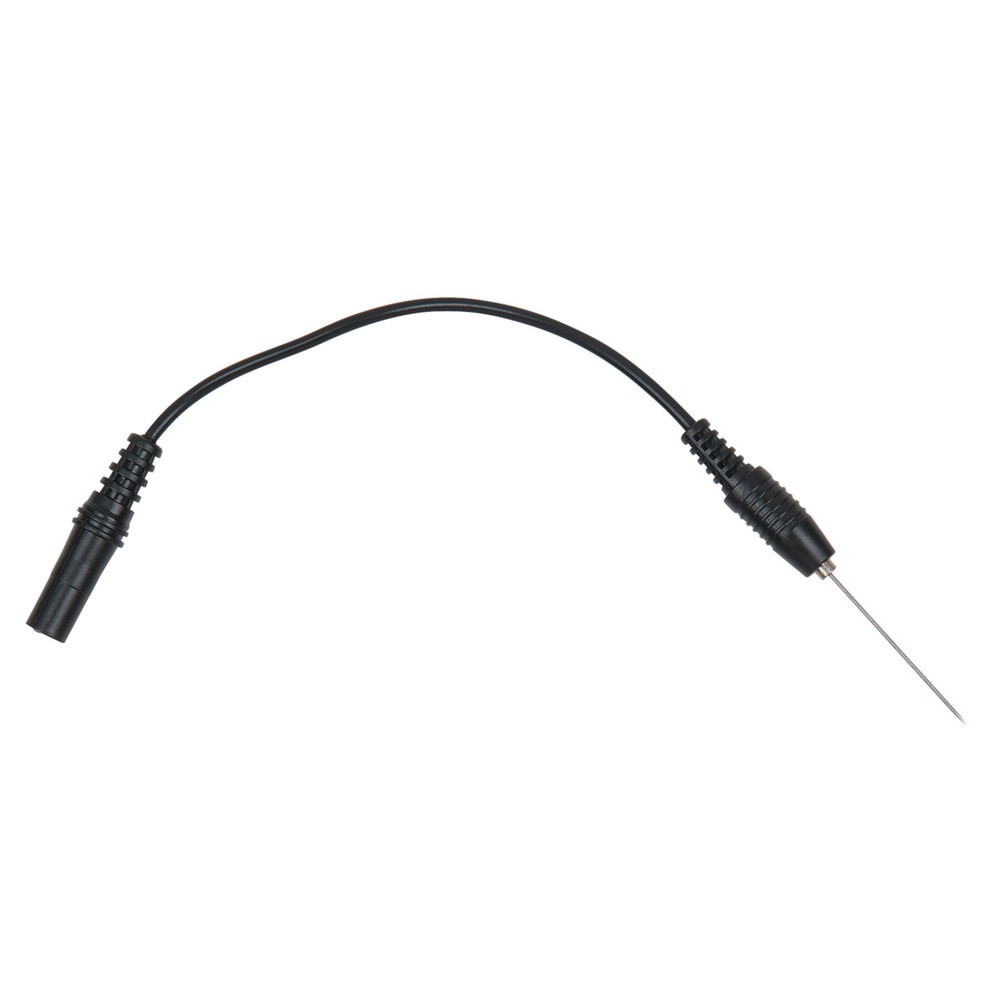 Produktabbildung: KS TOOLS 4,0 mm Eingangsbuchse auf nadelförmige Prüfspitze, schwarz