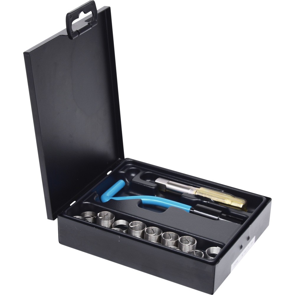 Produktabbildung Nr. 4: KS TOOLS Nirostahl Gewinde-Reparatur-Satz M14x1,25mm, 17-tlg