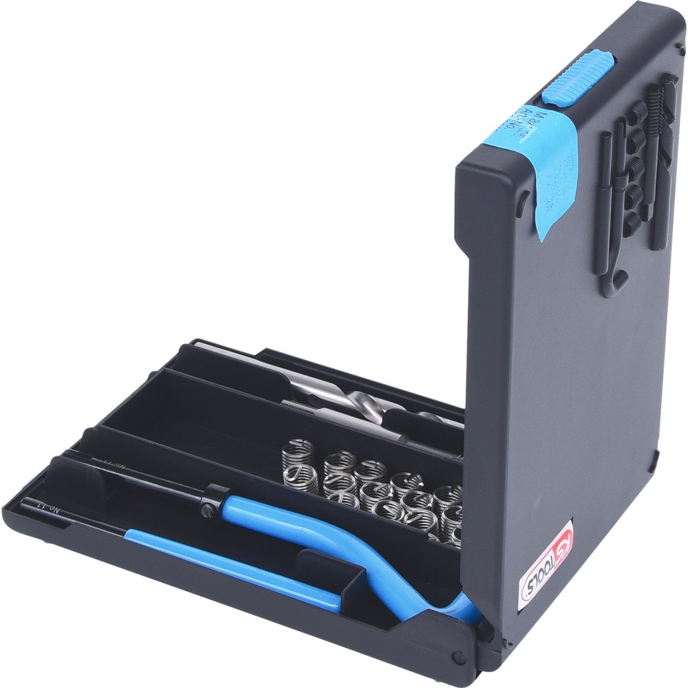 Produktabbildung Nr. 2: KS TOOLS Nirostahl Gewinde-Reparatur-Satz M8x1,25x10,8mm, 24-tlg