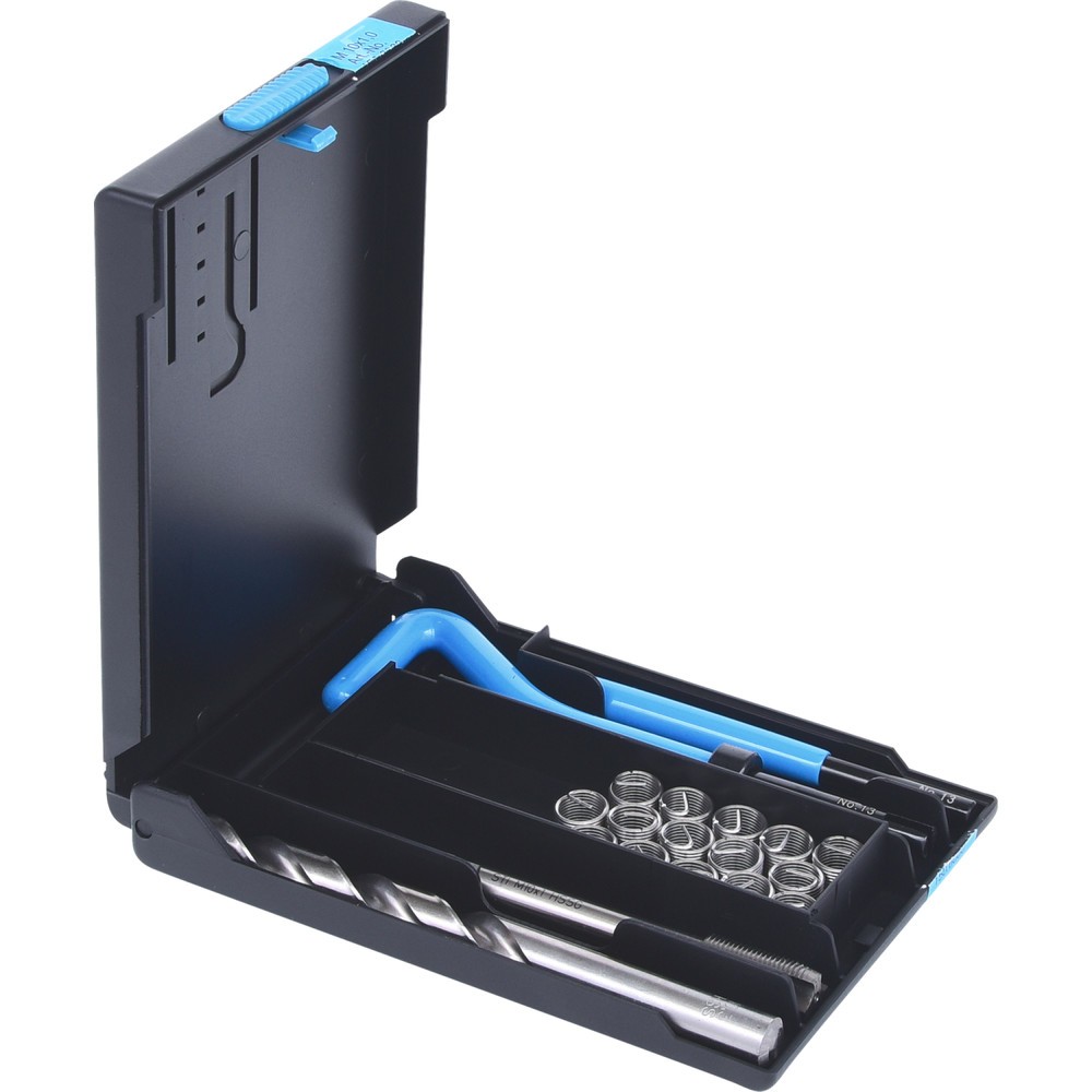 Produktabbildung Nr. 4: KS TOOLS Nirostahl Gewinde-Reparatur-Satz M10x1,0x14mm, 19-tlg