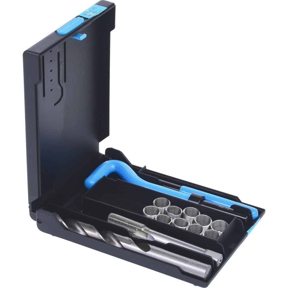 Produktabbildung Nr. 4: KS TOOLS Nirostahl Gewinde-Reparatur-Satz M12x1,25x16,8mm, 14-tlg