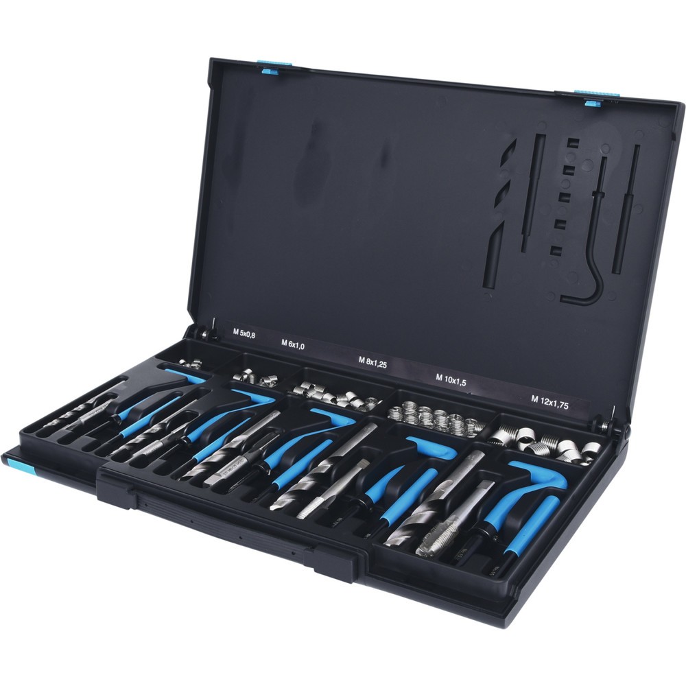 Produktabbildung: KS TOOLS Nirostahl Gewinde-Reparatur-Satz M5-M12, 130-tlg
