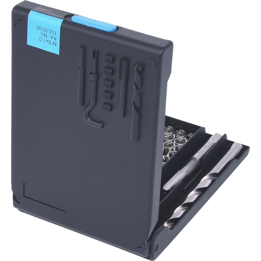 Produktabbildung Nr. 3: KS TOOLS Nirostahl Gewinde-Reparatur-Satz M8x1,0x11mm, 24-tlg