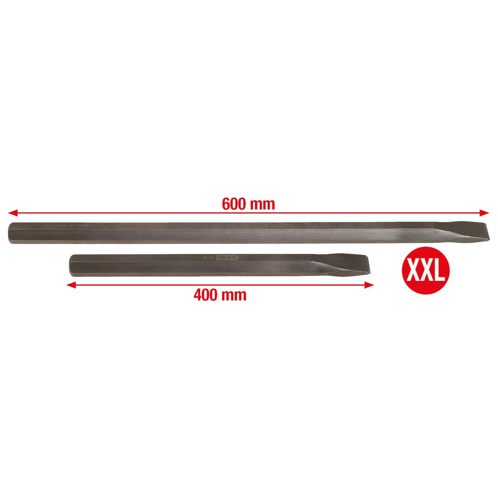Produktabbildung Nr. 3: KS TOOLS LKW-Flachmeißel-Satz, 2-tlg, 400-600mm