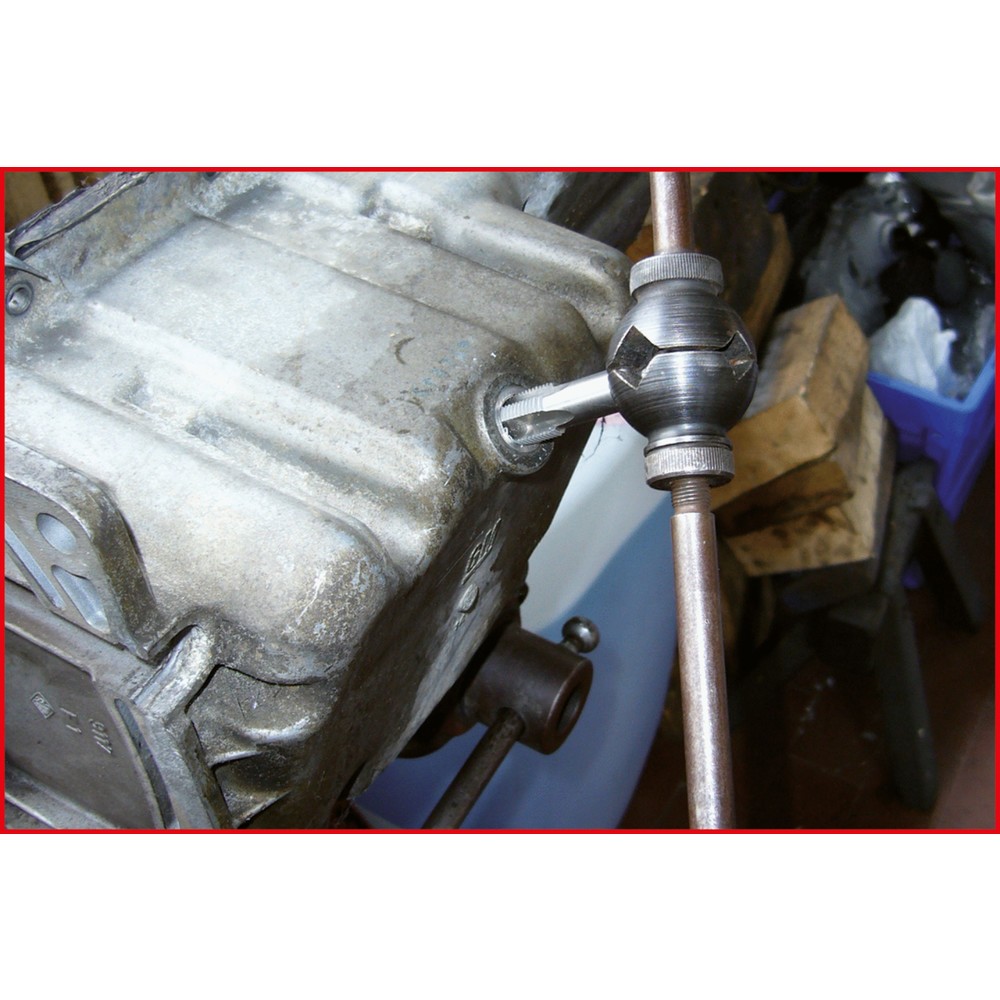 Produktabbildung Nr. 2: KS TOOLS Ölablassschrauben-Gewindereparatur-Satz, 12-tlg M17 x 1,5