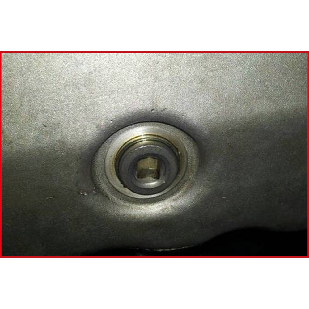 Produktabbildung Nr. 2: KS TOOLS 3/8" Öldienst-Bit-Stecknuss für Innenvierkant-Schrauben mit Magnet, 8 mm