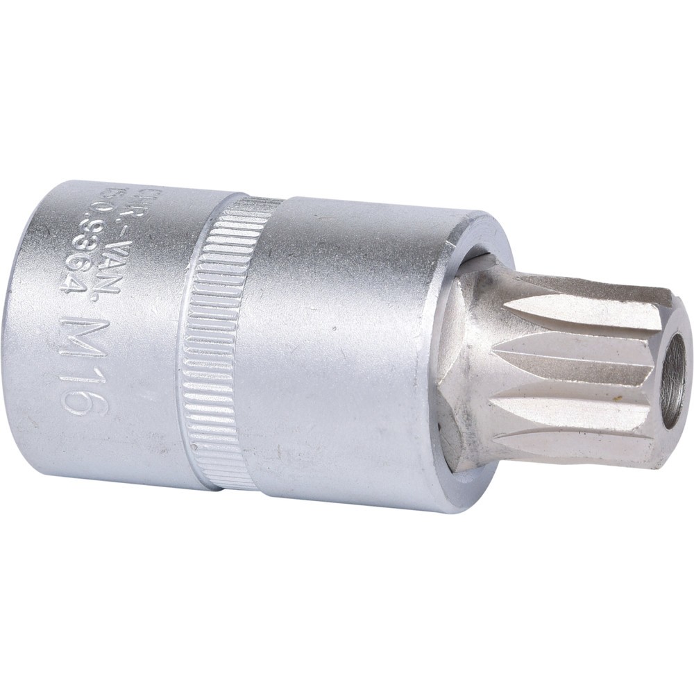 Produktabbildung Nr. 5: KS TOOLS 1/2" Öldienst-Bit-Stecknuss Vielzahn, M16