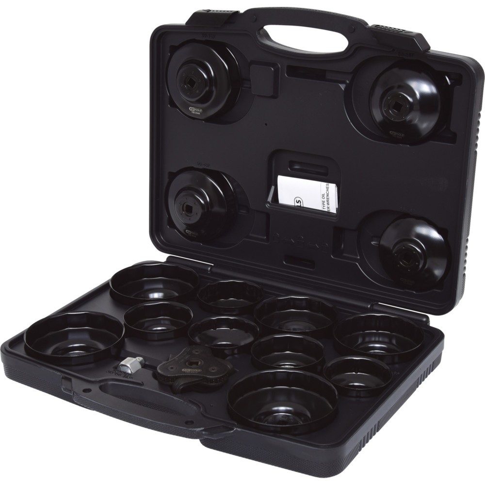 Produktabbildung: KS TOOLS 3/8" Ölfilterschlüssel-Satz, 16-tlg