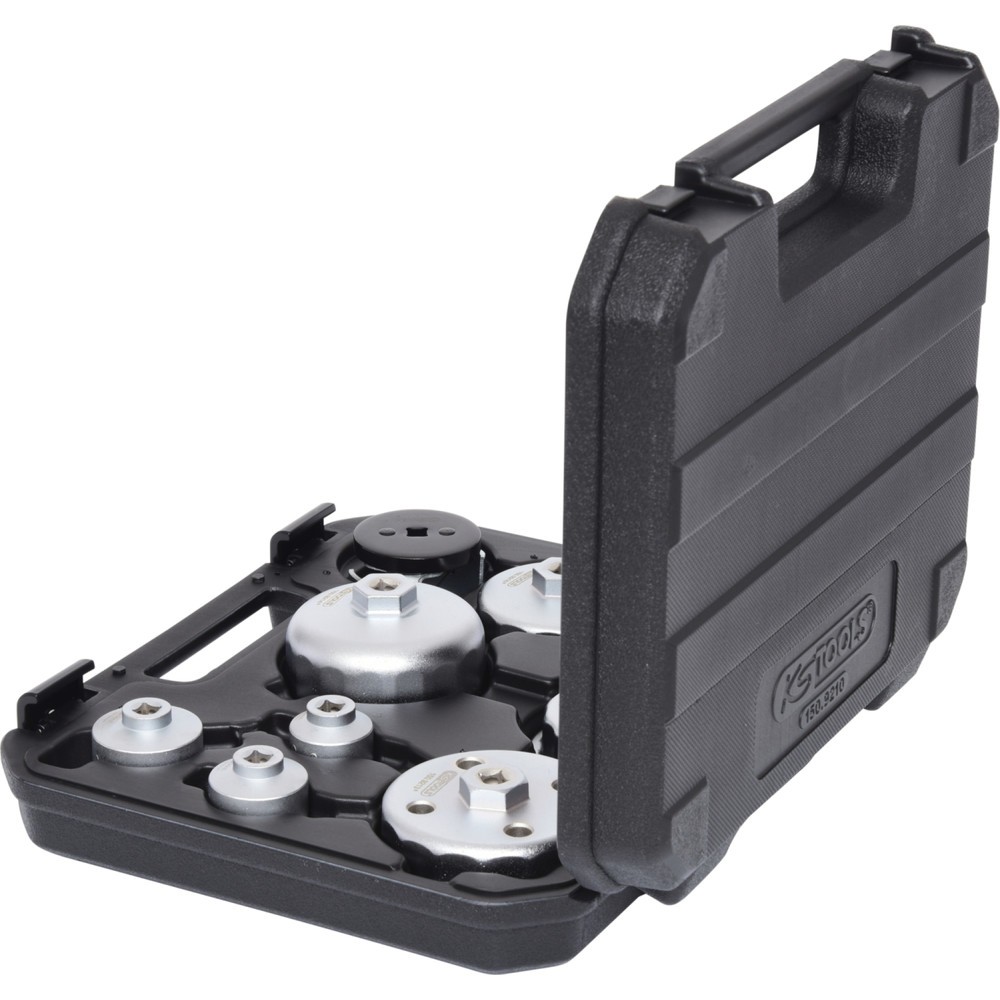 Produktabbildung Nr. 5: KS TOOLS Öldienstschlüssel-Satz für Ölfilter- und Filtergehäusedeckel, 9-tlg