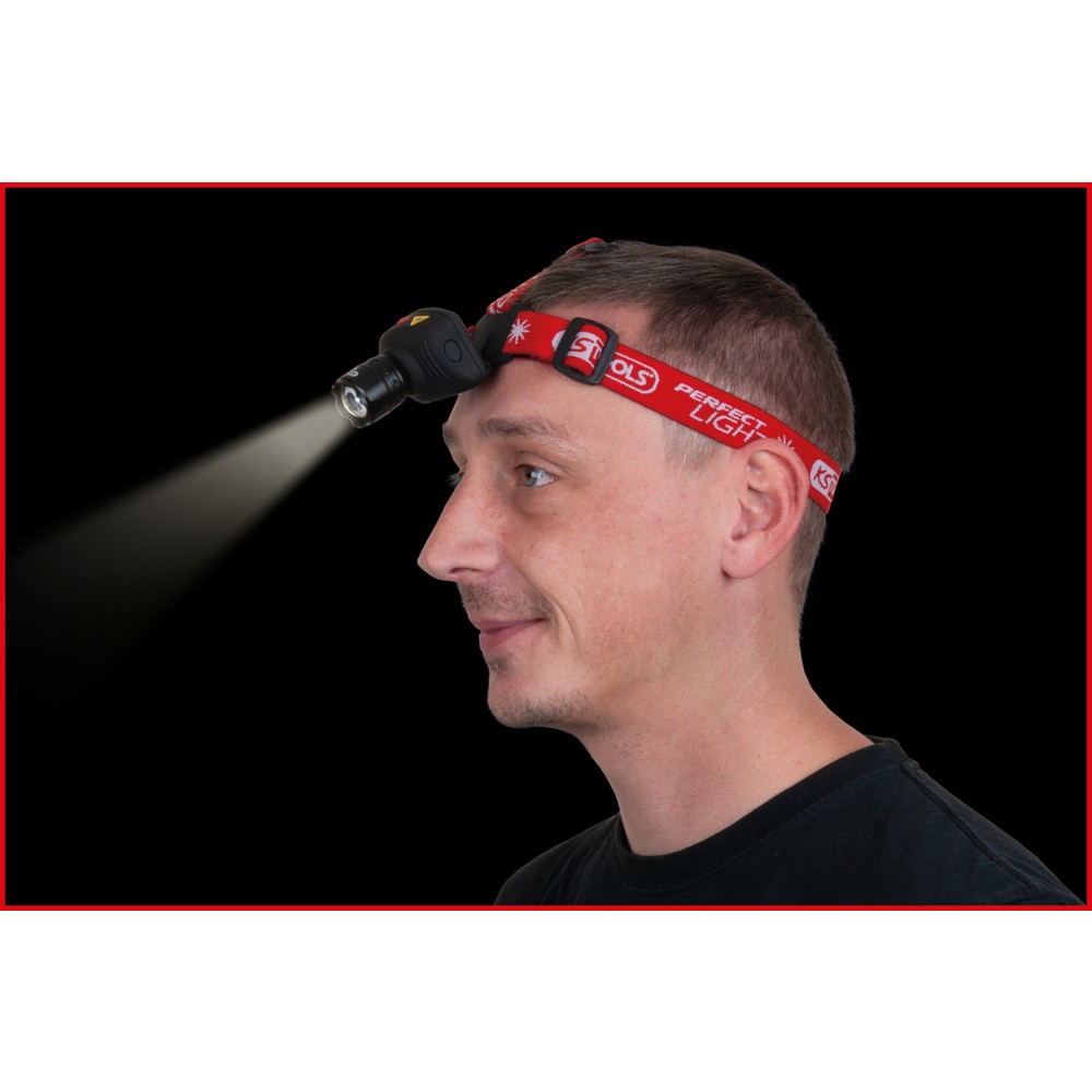 Produktabbildung Nr. 4: KS TOOLS perfectLight Kopflampe mit Fokus 140 Lumen